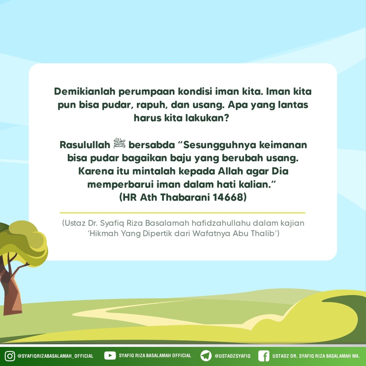 Syafiq Riza Basalamah Official tweet media