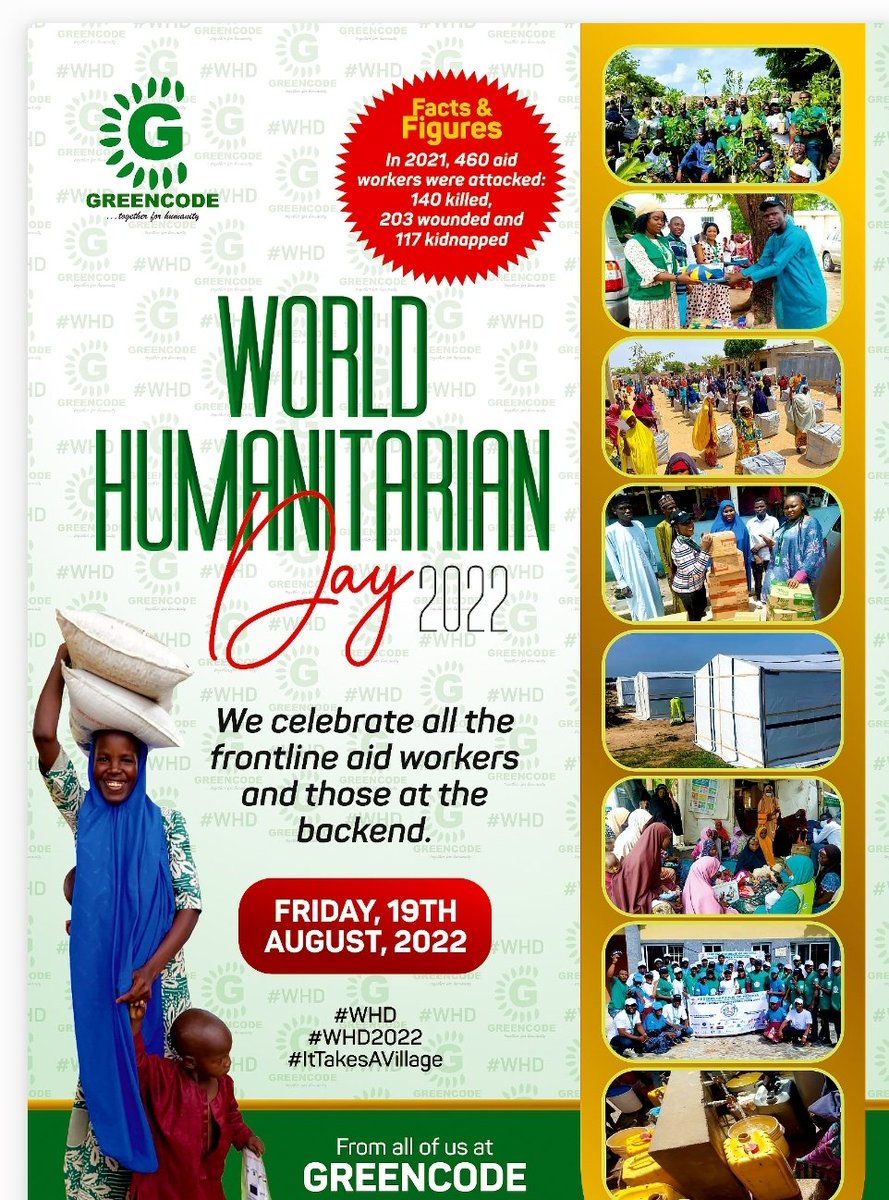eedem40's tweet image. I am happy being a Humanitarian
I call on everyone to be a Humanitarian as #itTkesAVillage to serve humanity.
My special thanks goes to 
@CAID_Nigeria  and @greencode12 
For giving me the opportunity to learn and practice Humanitarian emergency response in Nigeria
#WHD2022 #WHD
