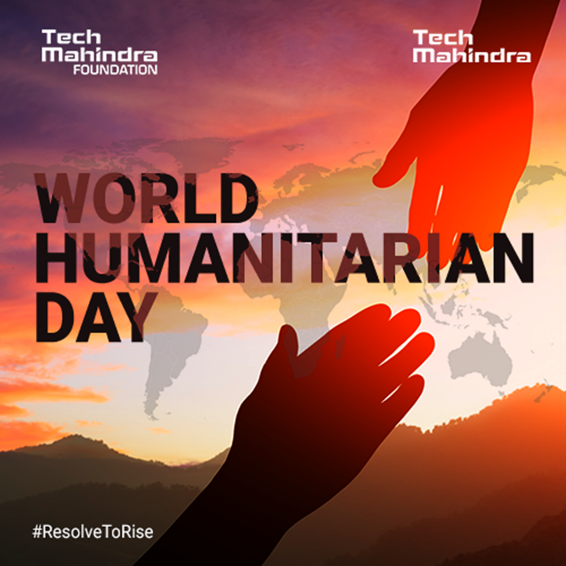 tech_mahindra's tweet photo. Marching along our continued #ResolveToRise, the @TechMahindraCSR has always been a front runner in supporting the communities. We thank & salute them for their selfless dedication & kindness.
More: https://t.co/luui2el4kZ
#WorldHumanitarianDay #ItTakesAVillage #BrandForPurpose