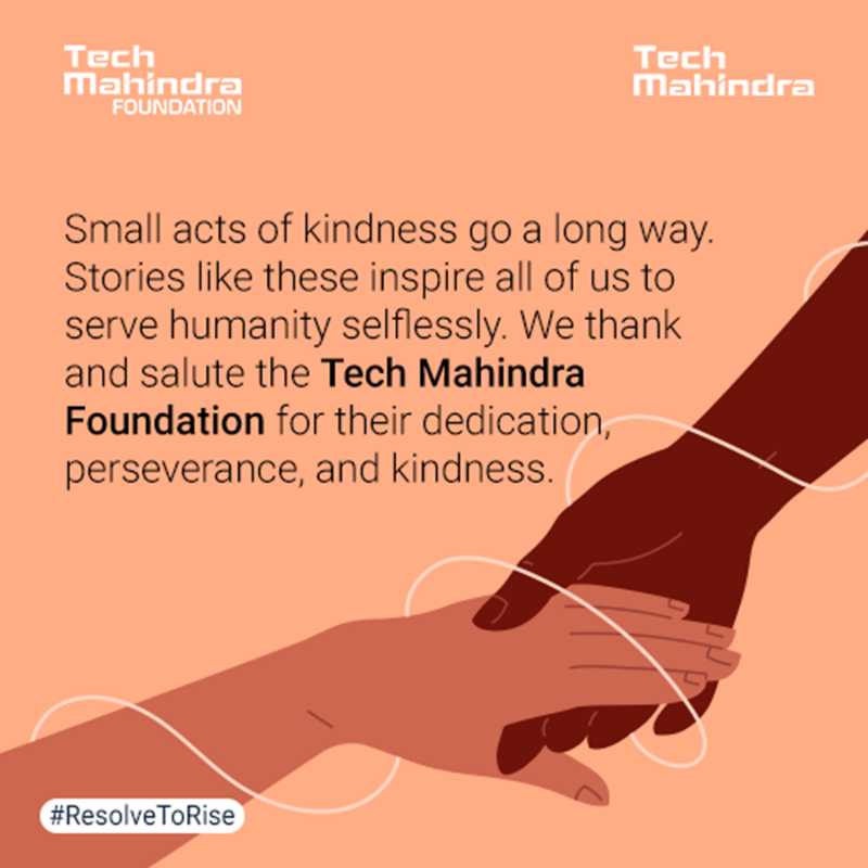tech_mahindra's tweet photo. Marching along our continued #ResolveToRise, the @TechMahindraCSR has always been a front runner in supporting the communities. We thank & salute them for their selfless dedication & kindness.
More: https://t.co/luui2el4kZ
#WorldHumanitarianDay #ItTakesAVillage #BrandForPurpose