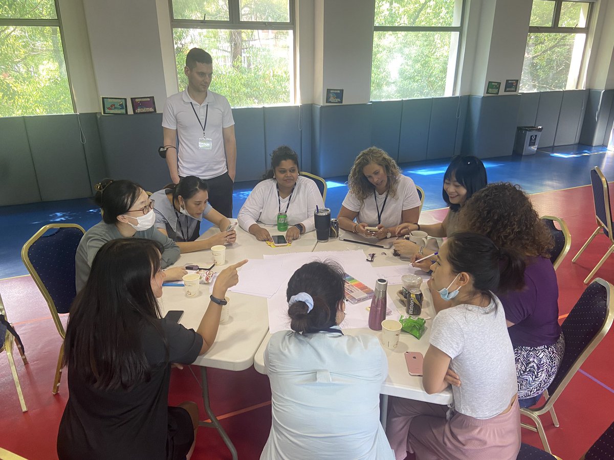 Our #scishongqiao #ECE  team kicked off the school year by celebrating their collective experience and strengths.