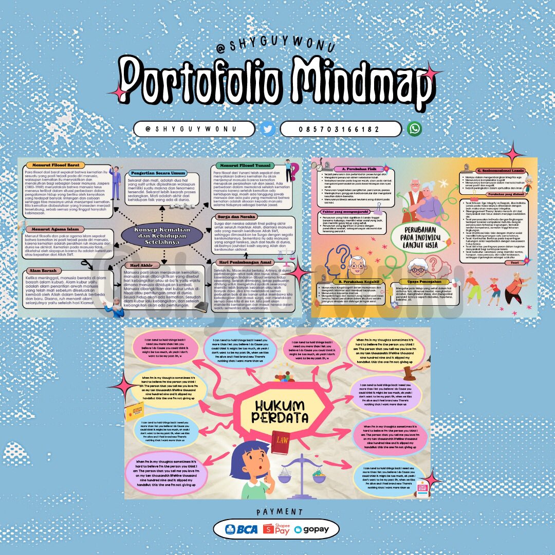 shyguywonu's tweet photo. halo aku open jasa untuk 
- joki ppt, 
- poster, 
- mindmap digital, 
- feeds instagram, 
- zoom virtual background, 
- pamflet,
- parafrase+turnitin. 
untuk order atau tanya2 silahkan via wa link di bio yah. #zonauang #zonajajan #zonaba #jokippt #jokiposter #jokitugaskuliah https://t.co/xpimyI8XFp
