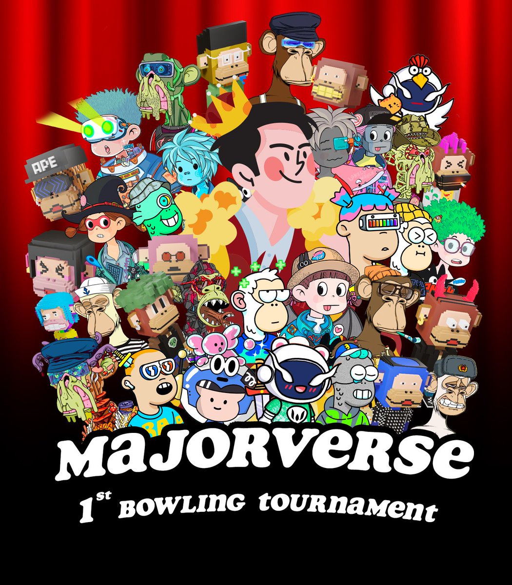 1st Bowling Tournament powered by MajorVerse
ใครพร้อมโยนแล้วส่งเสียงหน่อย 🎳✨ 

<a href="/BoredApeYC/">Bored Ape Yacht Club 🍌</a>  <a href="/LonelyPopTH/">LonelyPop Thailand</a> <a href="/apetimism/">Apetimism🔴 | Apebitrum💙🧡 | Sold Out</a> <a href="/3LandersNFT/">3Landers 👀</a> <a href="/3landersthai/">3LandersThai 👀 🇹🇭</a> <a href="/WardenSwap/">WARDEN Official</a>  <a href="/BubblyStory/">Bubbly</a> #MajorVerse #NFTCommunity