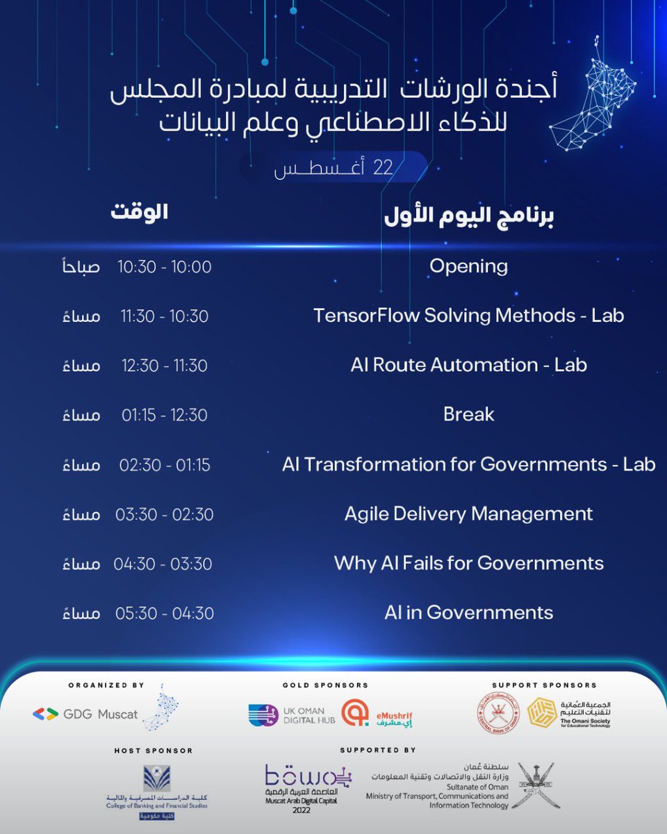 GDG Muscat tweet media