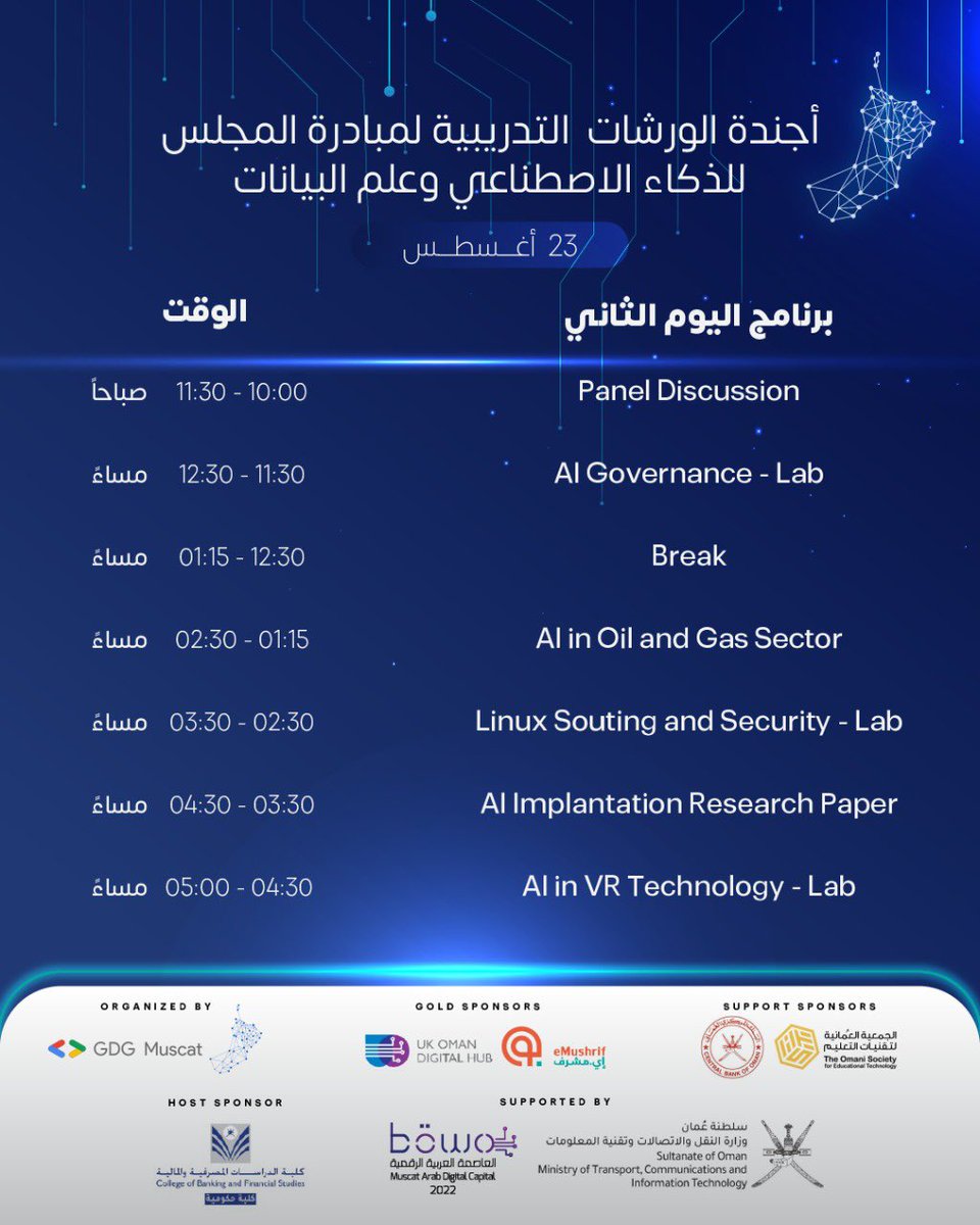GDG Muscat tweet media