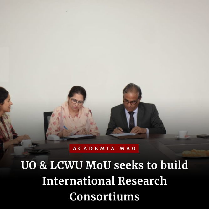 The University of Okara <a href="/uomediaofficial/">UO Media</a> &amp; Lahore College for Women University <a href="/lahorecollege/">LCWU</a> MoU seeks to build International Research Consortiums.
🔗academiamag.com/uo-lcwu-mou-se…
#AcademiaNews #AcademiaMag #OkaraUniversity #LCWU