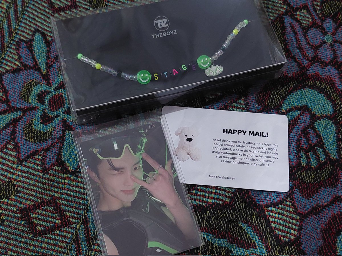 sunflower__kyu's tweet photo. byok jichang came home safely!! thanks for the smooth transaction and for the freebies as well 💕 @vitalkyu #vitalkyufeedbacks https://t.co/7pz0JO8k7D