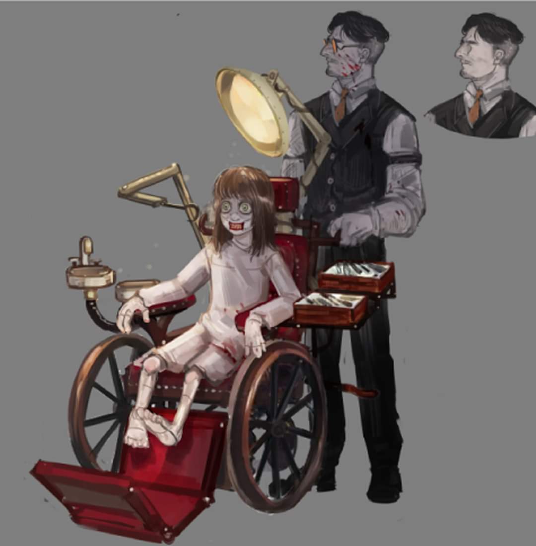 LisaBlackArt's tweet photo. Adopts soon For sale #ArtistOnTwitter #lisablack89 #adoptables #vintage #horror #macabre #adoptables #Auction https://t.co/fxu9QQZYUV