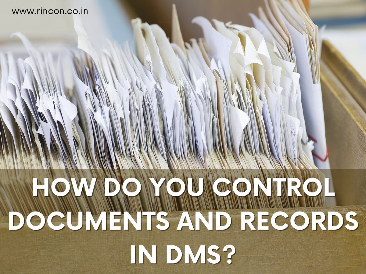 rinconindia's tweet photo. How do you control documents and records in DMS?
https://t.co/PdWhiTE7OD
#document_management_system #dms https://t.co/D7sK2opyc7