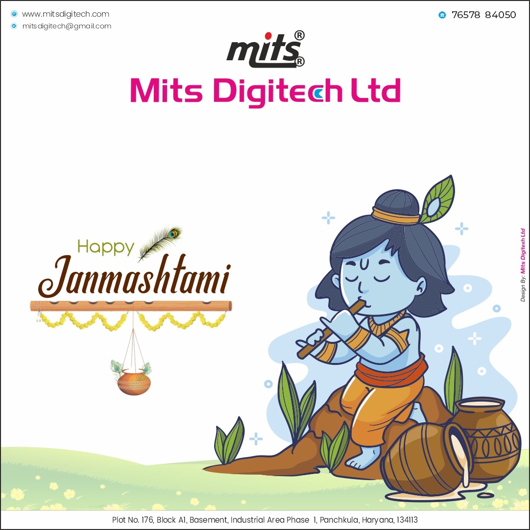 mitsdigitechltd's tweet photo. May all your wishes come true and may Nand Gopal shower his blessings on you and your loved ones.
Mits Digitech Team Wishes you Happy Janmashtami!
Visit us at :-
https://t.co/lDYWyZURQm
#mits #mitsdigitech #janmashtami #krishna #krishnajanmashtami #lordkrishna #happyjanmashtami https://t.co/wkqZ5cxRK6