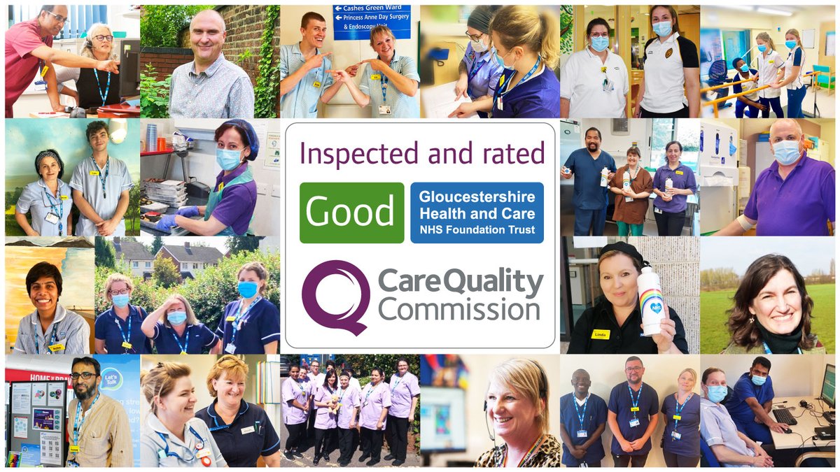 We're delighted the Care Quality Commission (CQC) has congratulated our Trust on a 'Very Good' Report, following our comprehensive and well led inspection in April/May. Read our full press release here: ghc.nhs.uk/news/cqc-congr…