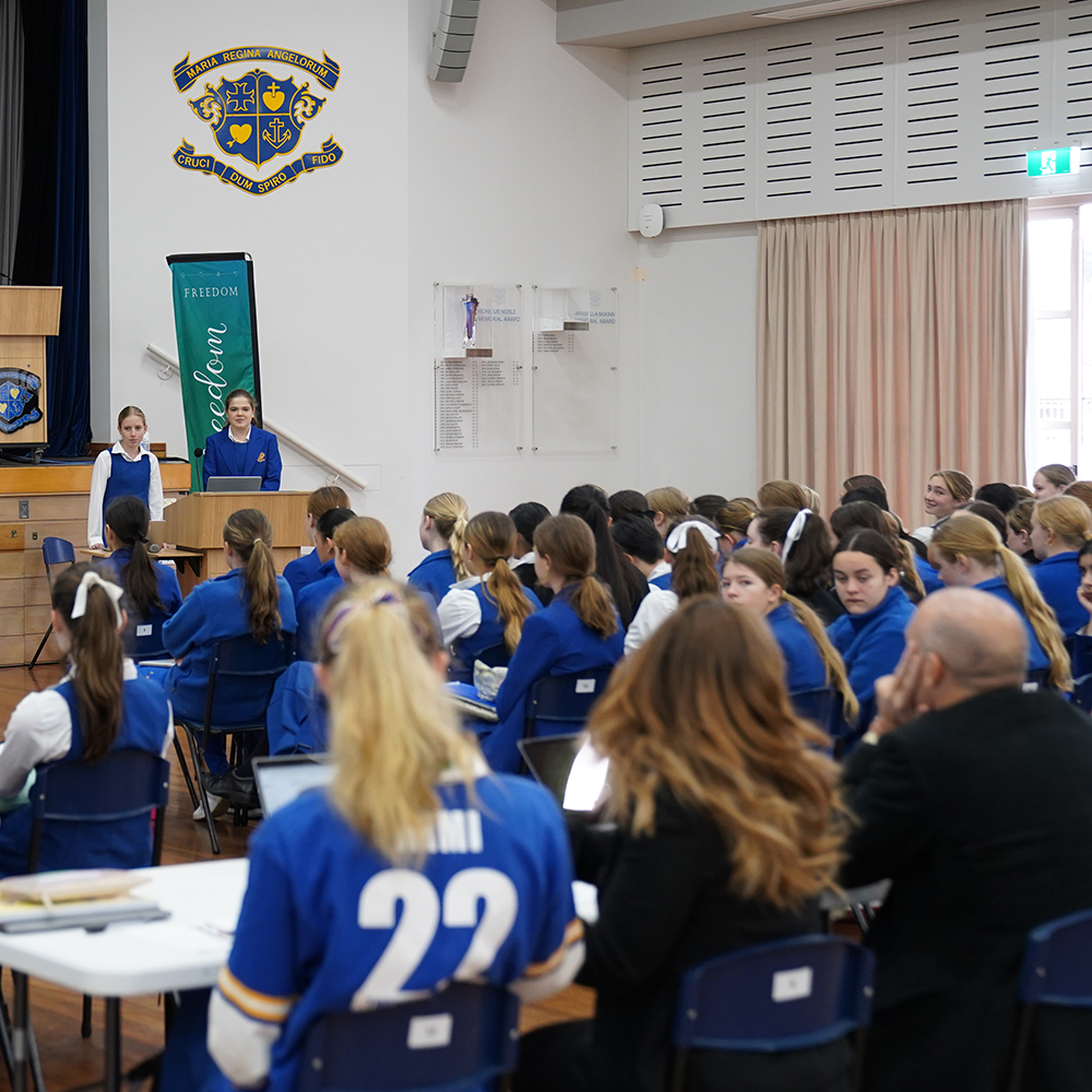 Year 8 students presented solutions to their STEM unit of work on The Future of Transport to a panel of resident experts including faculty specialists and Year 12 aspiring engineer, Imogen. With such innovation and creativity on display, the future of transport is in safe hands!