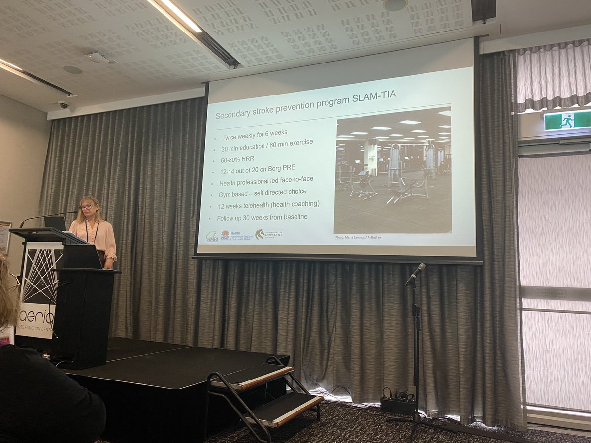 Well done #mariasammut on your presentation at #smartstrokes22 today. Your first F2F conference presentation was very successful! More results from S+SLAM-TIA to come @HNEHealth @UON_research @NSWHealth @HMRIAustralia @Coralie_English @KirstiHaracz @CRI_Director