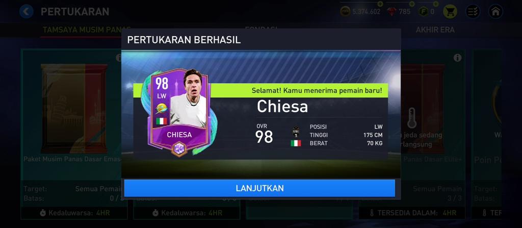 Welcome to squad chiesa 🔥 #FIFAMobile <a href="/FMDOfficial_/">FMD</a> @EAFIFAMOBILE