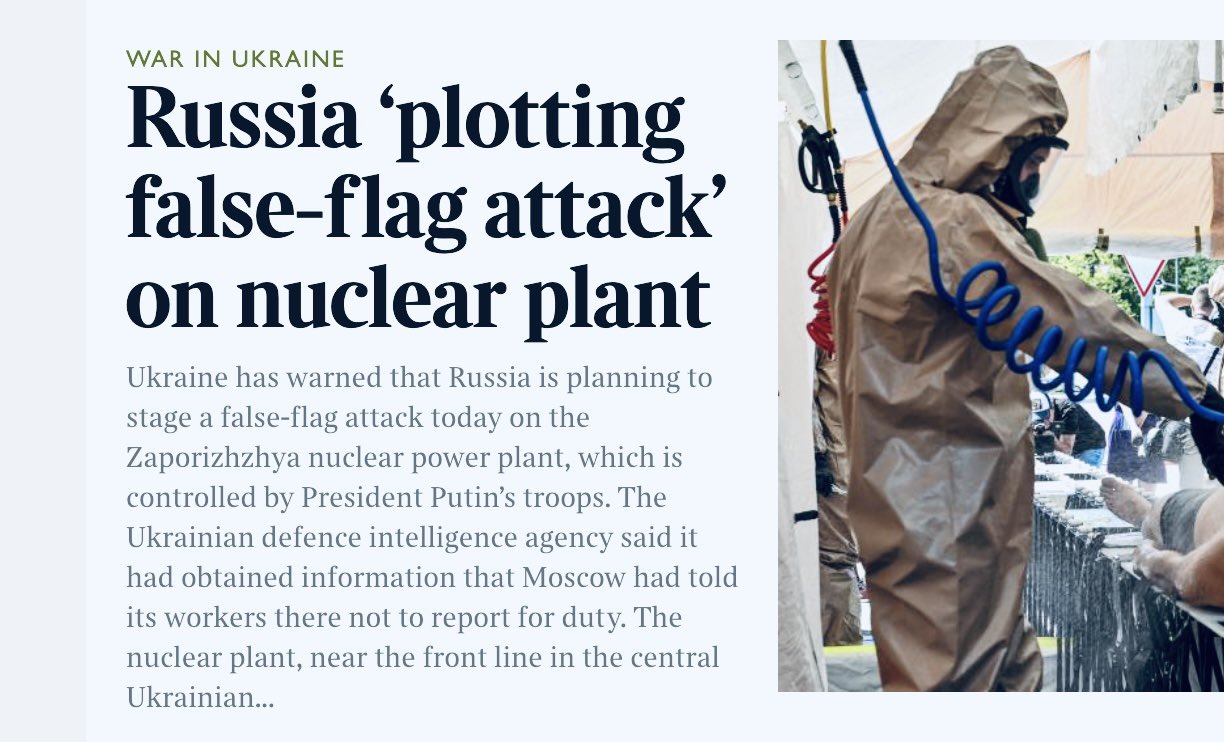 [情報] 英國會議員：破壞烏克蘭核電廠造成輻射外洩將違反北約第五條