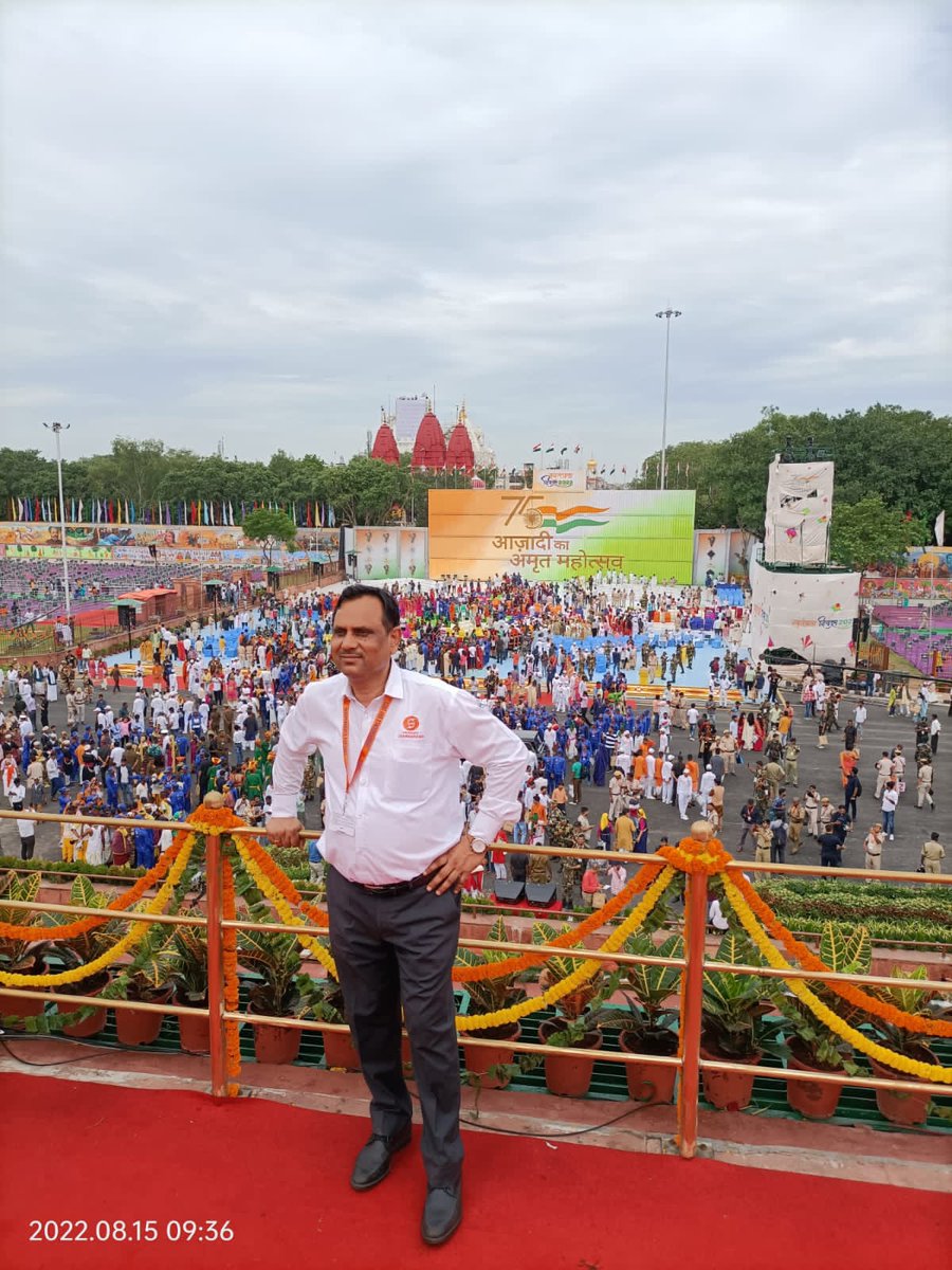 MiholiaR's tweet photo. IDC -2022 celebration at  Red Fort https://t.co/fiuSQa0c8I