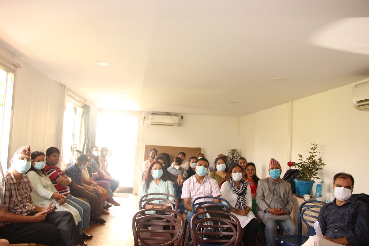 tpo_nepal's tweet photo. Our 18th Annual General Meeting (AGM) held today at TPO Nepal premises from 9:30 am to 10:30 am. We would like to thank our executive board, general members, management committee, and staff for participating in the meeting. 
#AGM #tponepal https://t.co/CVmyYJ2SKW