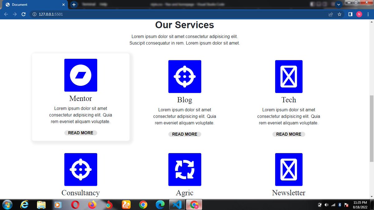 Nosarumen101's tweet photo. Remember that these Divs had limited beautification until the cursor hovered over them.

Be open to God's illumination😍 Good morning🙌
#learnfirst #daily #LearnToCode https://t.co/dhqEmHGaWC