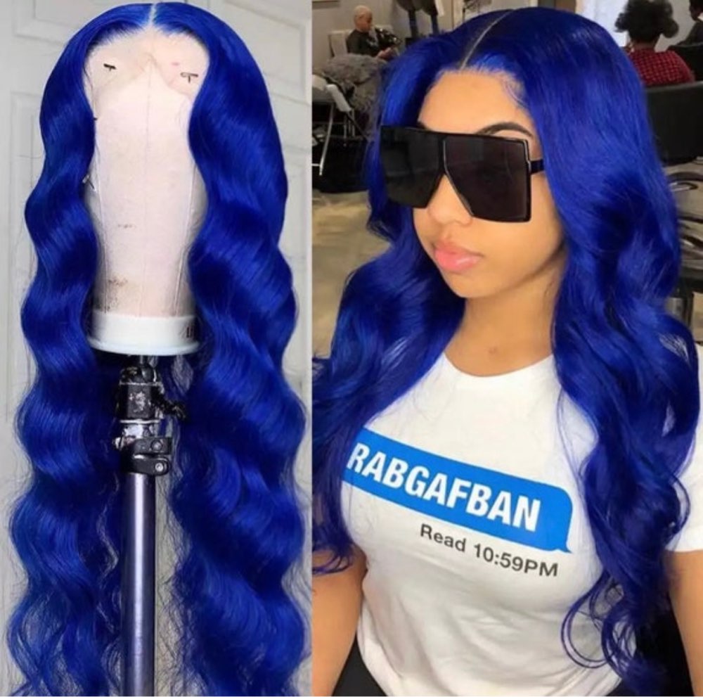 LocalScenesOrg's tweet image. Check out this product 😍 Transparent Lace Front Human Hair Wigs Glueless Body Wave Blue Full Lace Wigs... 😍 
by Local Scenes starting at $216.99. 
Shop now 👉👉 shortlink.store/-zDsrxhdeT