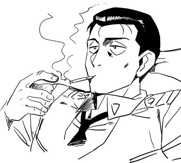 ラクガキ 後藤隊長♪ 