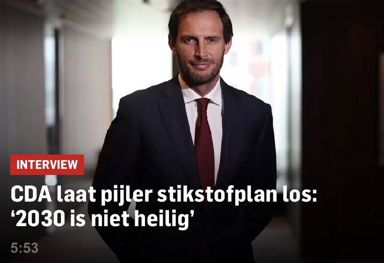 eamvanrijswijk's tweet photo. De Natuur: 
“Voortbestaan CDA is niet heilig” https://t.co/WTP171it6S