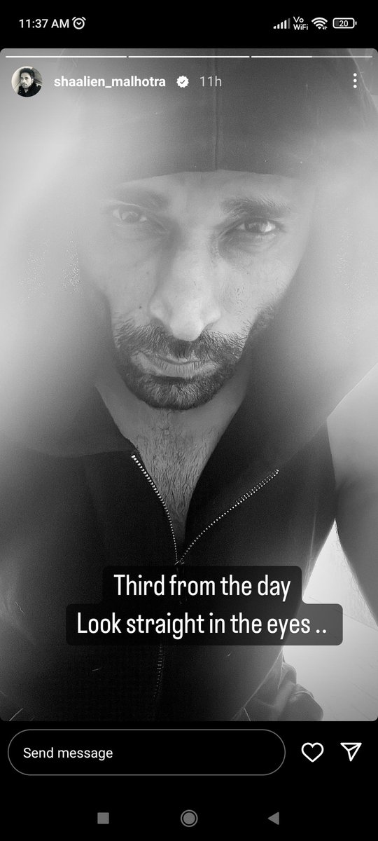 Mujhko Itna Bataye Koyi
Kaise Tujhse Dil Na Lagaye Koyi.. 😇
. 
<a href="/ShaleenMalhotra/">shaalien malhotra</a>
3 pics in one day 😍😍
Ese har roz meharbaaniyan krte rho. 
#ZiddiDilMaaneNa
#ShaleenMalhotra 
#Moran