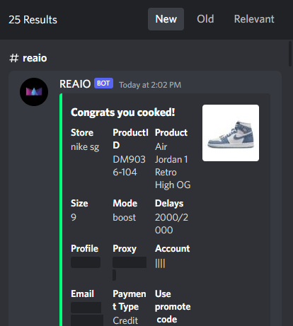 RE = 牛 CG: @BrenNotify_ @GaiGaiFNF PROXY: @808Proxies BOT: @RE_AIO