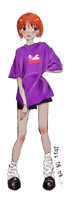 #ootd #illustration #doodle #イラスト 