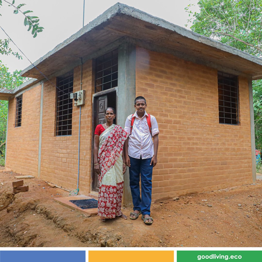 goodliving_eco's tweet photo. Presenting to you the first https://t.co/1LhDnXtaJe Home! 
A big shout out to everyone who has been a part of this journey! 

#greenhouse #ClimateEmergency #ClimateCrisis #ClimateAction #sustainability #affordablehousing #greenconstruction #housingforall #WorldhumanitarianDay2022 https://t.co/w7obFr1OE6