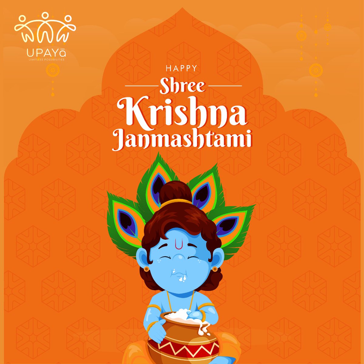 StoreUpaya's tweet photo. “It is better to live your own destiny imperfectly than to live an imitation of somebody else’s life with perfection.” – Bhagavad Gita. UPAYa wishes you love, peace and happiness this Janmashtami.
#krishna #krishnajanmashtami #happyjanmashtami   #naturalproducts #handmadewithlove https://t.co/xM0g1qUGrr