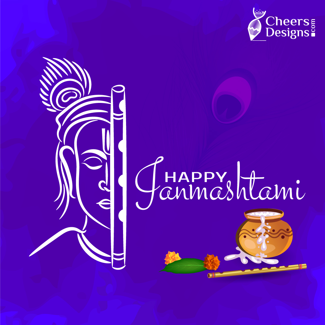 CheersDesigns's tweet photo. Cheers Designs wishes all a safe and joyous #Janmashtami.
#webdevelopment #graphicdesigner #wishes #indianfestival #positivevibes #graphics  #websitedesign #website  #CheersDesigns https://t.co/PRuixAKnaC