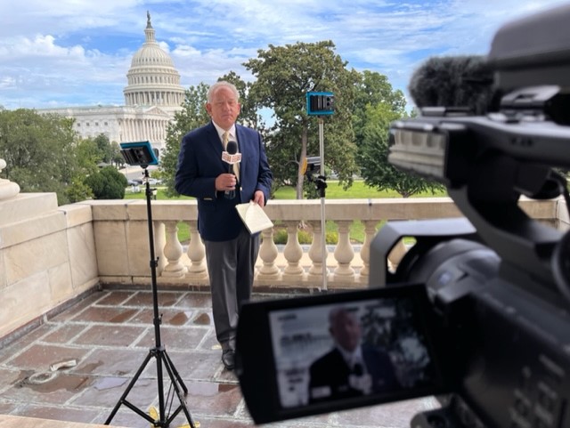 Back at work today after spending time away which included live reports from the U.S. Capitol last week after President Biden signed the Honoring Our PACT Act.  Our story was on the legacy of local veteran Jennifer Kepner who passed away in 2017.