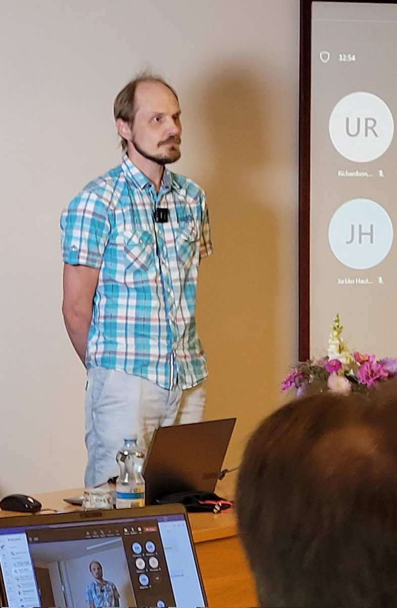 finzig's tweet photo. NMI:n uusi tutkimuspäällikkö Jarkko Hautala avasi Katsaus luki-ja tarkkaavuuden pulmien tutkimukseen NMIssa - teoriaa, tukitoimia ja arviointia -tapahtuman. #nmi @NMItiedotus https://t.co/4PXOYm5PoU