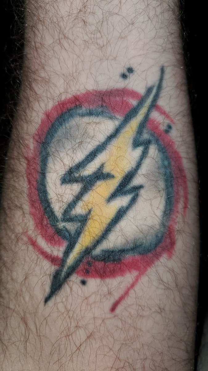 spielbergjr's tweet photo. Thanks to @Tubi for being the only ones #braveenough to have #90sFlash w/ the always #FlashTastic @JohnWesleyShipp and Amanda Pays. This series is 1 reason I have this tattoo. https://t.co/HVDs03DcVG