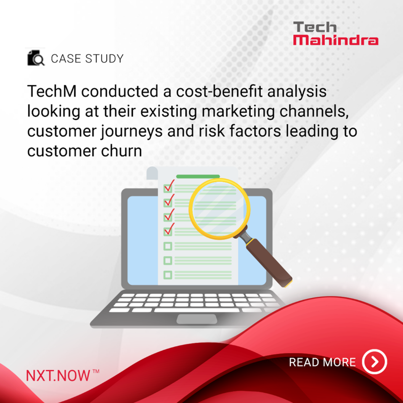 tech_mahindra's tweet photo. Explore how a leading Superannuation firm in Australia leveraged Next Best Offer in real-time with automated customer journeys boosting their customer engagement by 20%.
Know more: https://t.co/9VD9VvZpEr
#DigitALLScape #NxtNow #CustomerExperience #TechMInAPJI