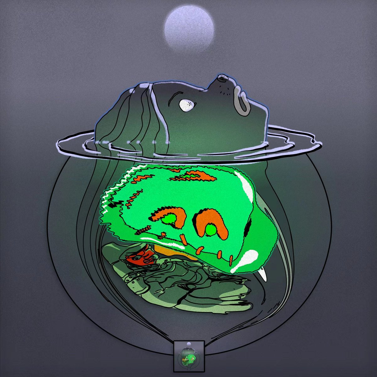 Beeple和Ian对谈并官推转发，Pak关注，LOOKSRARE深度发行支持的顶级生成艺术项目！白名单抽奖啦！

要求关注<a href="/allindefi/">何太极☯️</a> <a href="/outland_art/">Outland</a> 转发并艾特三位朋友。

截止：8月20日上午11点
数量：1

生成艺术新篇章——动态的AI类NFT
名称：3FACE
作者：Ian Cheng（美，作品被MoMA/美国现代艺术博物馆珍收藏