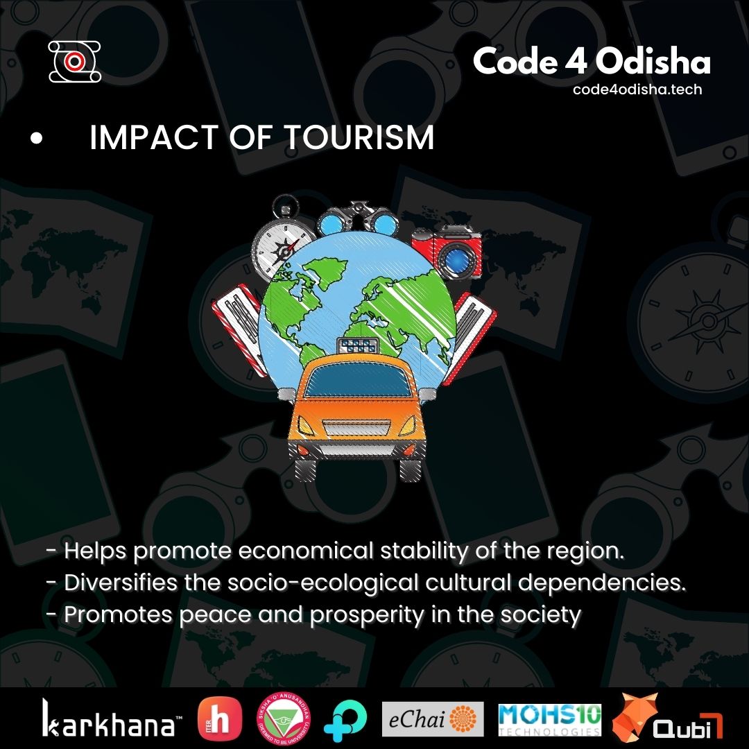 code4odisha's tweet photo. Take only pictures, leave only footprints.🛤️👣

Code 4 Odisha | Theme 03 : *TOURISM*

Stay tuned for upcoming themes.💫

#StayTuned #StayConnected
#Code4Odisha
#SOAFabLab #HackClubITER #Hackathon #Hacking #Coding #Events #bhubaneswar #odisha #india #coding https://t.co/XuwCmUFwZr