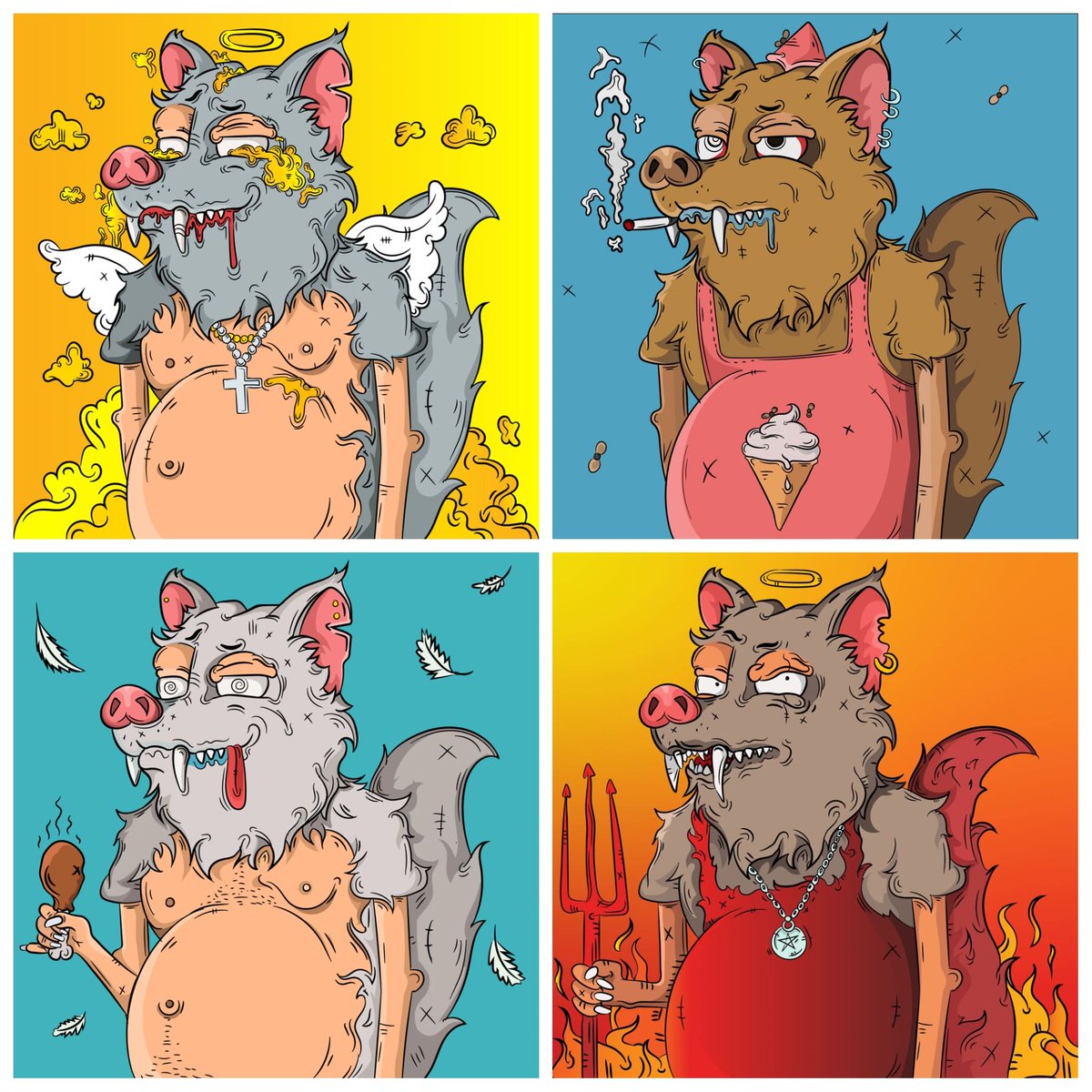 Hungry Werewolf Club tweet media