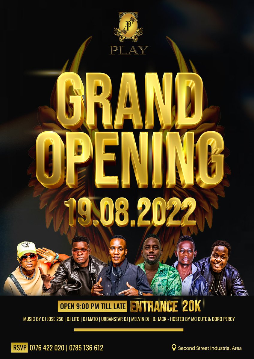 PearlElisabeth's tweet photo. Itโs a Friday ๐ฅณ
.@CLUBPLAYUg reopens today! ๐๐ฝ๐๐ฝ๐๐ฝ
From the memories of the place 5 years ago, what do you hope to see today ?
#LetsPlayAgain https://t.co/10T1pZNj2a