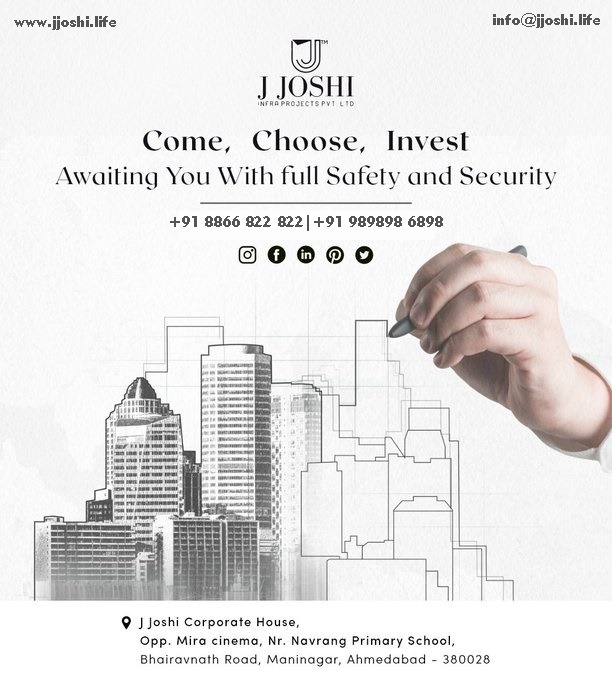 Jjoshilife's tweet photo. Invest now for smart living in Smart City Dholera. Contact us for more details, queries and questions. We have 40+ ongoing projects inside and outside Dholera SIR. Come, invest and become a part of J Joshi Infra Projects Pvt Ltd family
- 8866822822
- 9898986898
#dholera #jjoshi https://t.co/VvtAWW7e2h