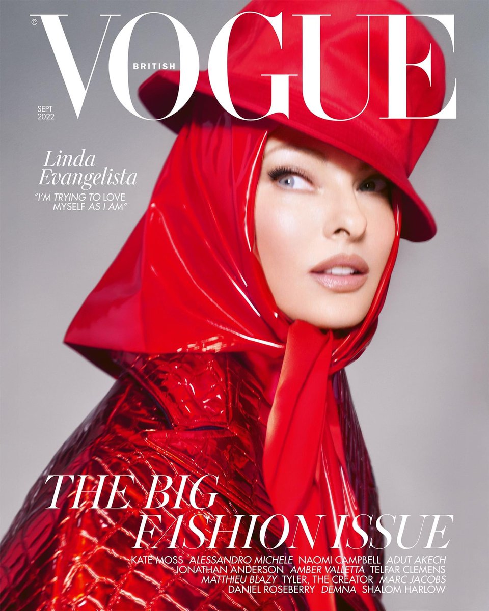 LDNfashion's tweet photo. A week in covers…
Adele (@Adele) for @ELLEUK
Kid Cudi (@KiDCuDi) for @esquire
Linda Evangelista for @BritishVogue
Madonna (@Madonna) for @papermagazine
#TheSeptemberIssue https://t.co/qtHCDgiAYW