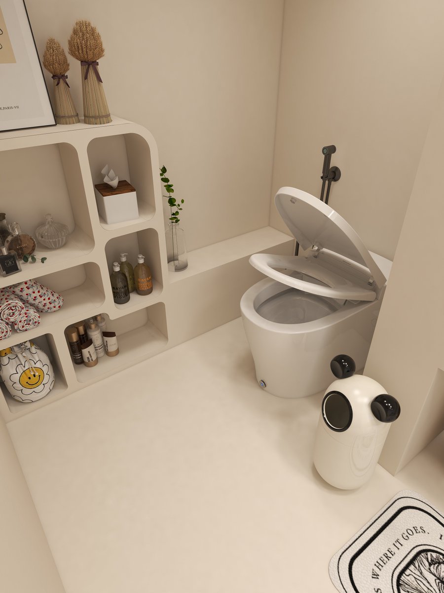 VancocoBathroom's tweet photo. New smart toilet!

@vancocobathroom
#toilet #smarttoilet #toiletseat #remotetoilet #moderntoilet #bathroomdesign #bathroom
#bathroominspiration #bathroomgoals #bathroom #bathroominspiration #bathroomideas #luxurybathroom #interiordesign #vancoco #bathroominterior  #automaticflush https://t.co/Nfg198ZGuD