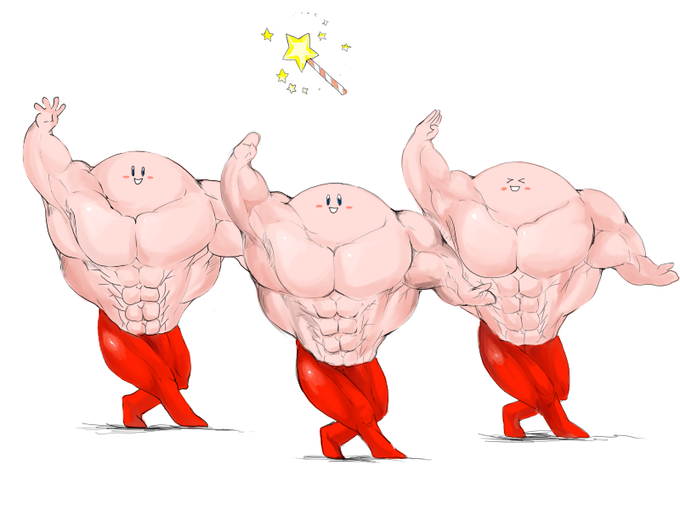 pixivで初めてバズったカービィも載せよう 