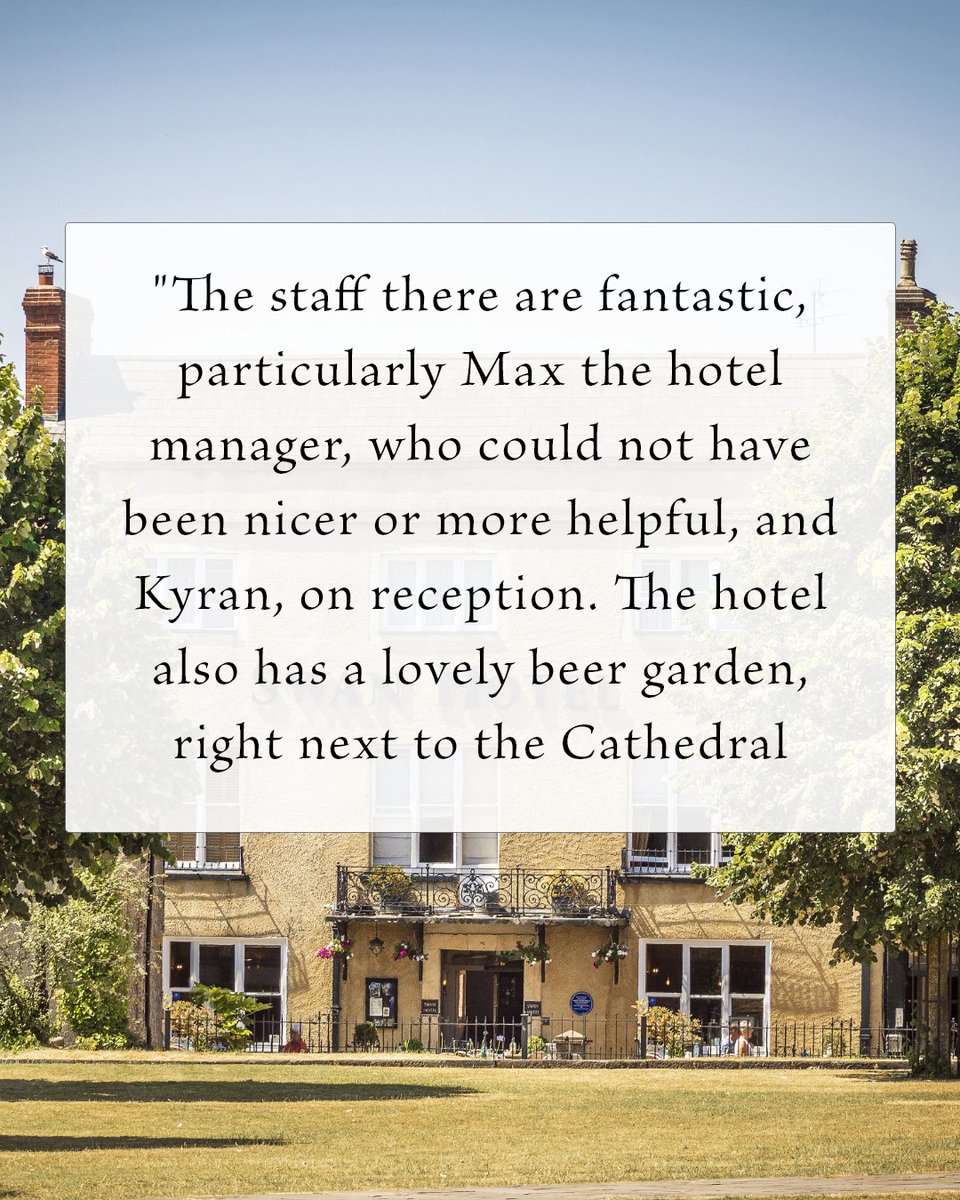 It's the people that make our hotel so special💜 

Thank you for your reviews🥰