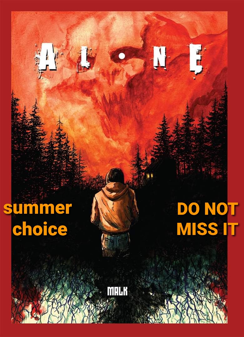 MalkNikos's tweet photo. Do not miss it
🦇S U M M E R
 C H O I C E🕷

#ALONE
#nikosmalk
#malk_comics
#jemmapress
#jemmabooks
#graphicnovel
#horrordramagenre

@JemmaPress https://t.co/QdPHDvAYvY