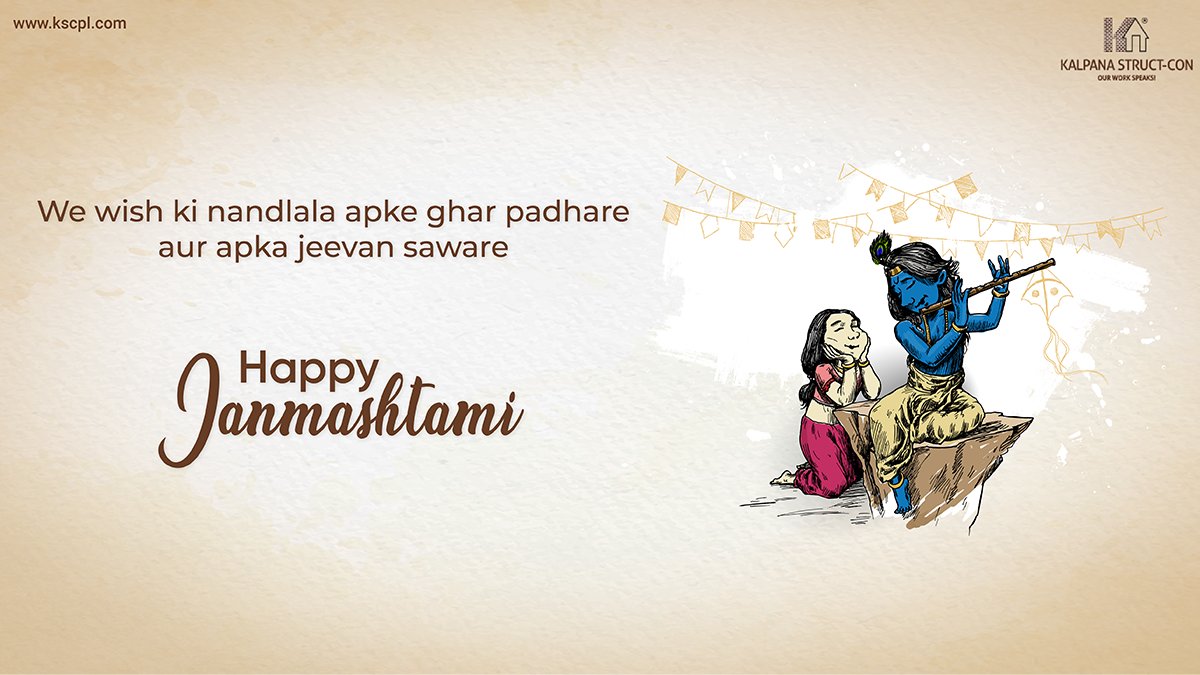 KalpanaCon's tweet photo. May Lord Krishna's virtues showers on you from every corner of your life. Happy Janmashtami.
#Happyjanmashtami2022 #happiness #makhanlal #prosperity #melodious #light #joy #kalpanastructcon https://t.co/4GiW1tHBFG