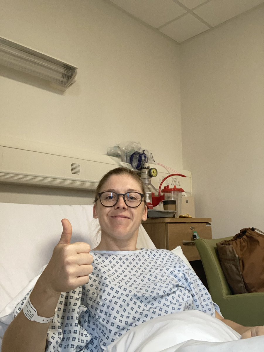 Surgery ✅ I’ve had a little clean out of my hip to get me back and running soon. Unfortunately it rules me out of the India series and the WBBL, but I’m aiming to be back by the end of the year 💪🏼. Time to make the most of a bit of time away and bring on the rehab!