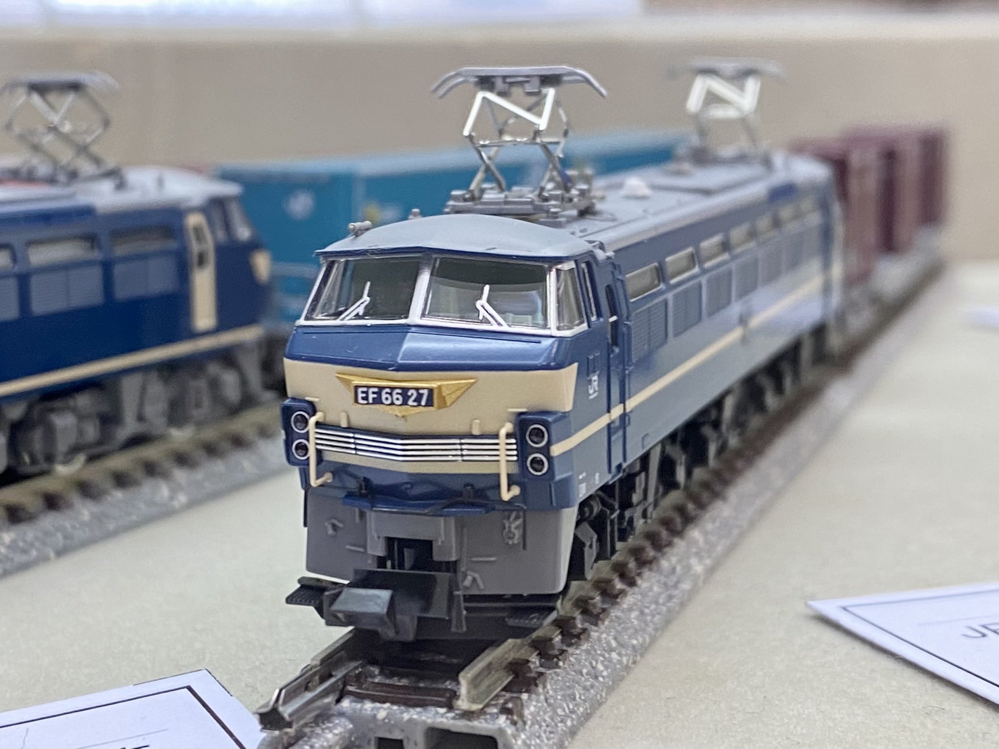 鉄道模型 tomix EF66 27 EF66 27号機が入線しました。TOMIX 7159 | NGaugeJP - 横濱模型
