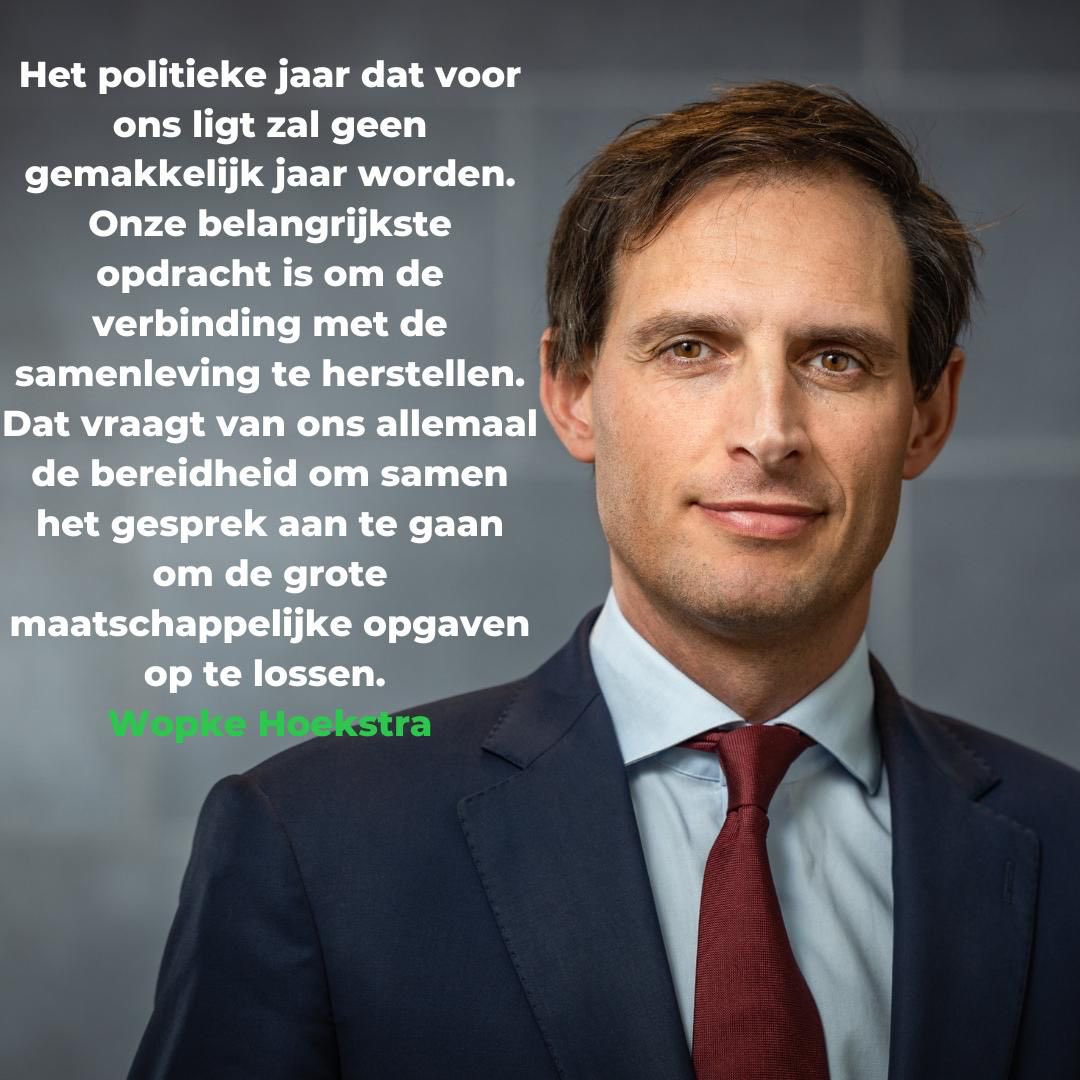 Alleen samen kunnen wij de grote vraagstukken van deze tijd aan.

👉 lees hier de longread van <a href="/WBHoekstra/">Wopke Hoekstra</a>: cda.nl/actueel/nieuws…