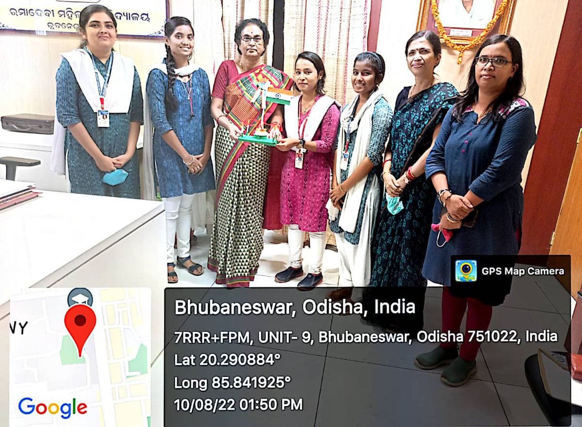 nssrdwu's tweet photo. R.D Women's University, NSS Unit celebrate Azadi Ka Amrit Mohotsav https://t.co/i1ucUVsx2o